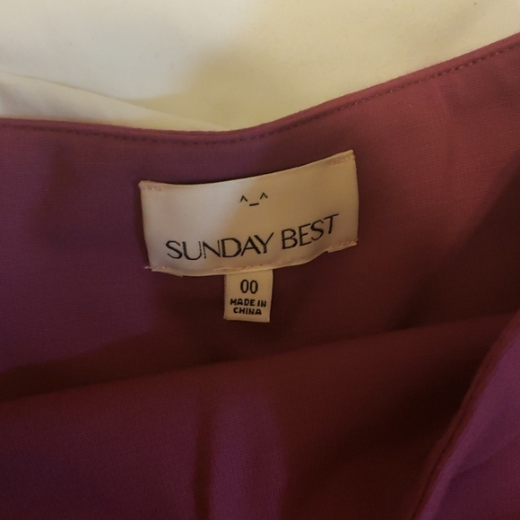 Aritzia SUNDAY BEST ruffle skirt - Picture 3 of 3